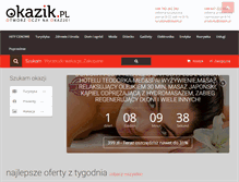 Tablet Screenshot of okazik.pl